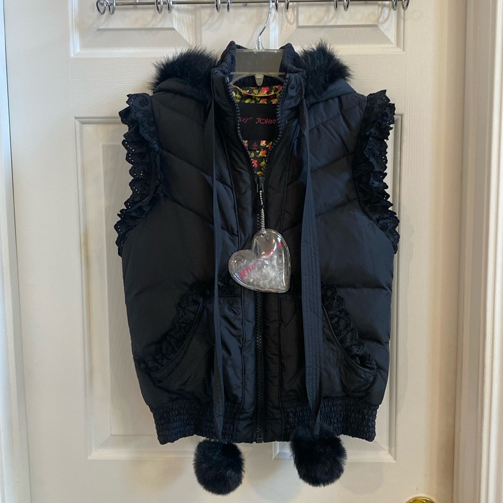 Betsey Johnson Puffer Vest